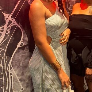 Elegant White One-Shoulder Dress